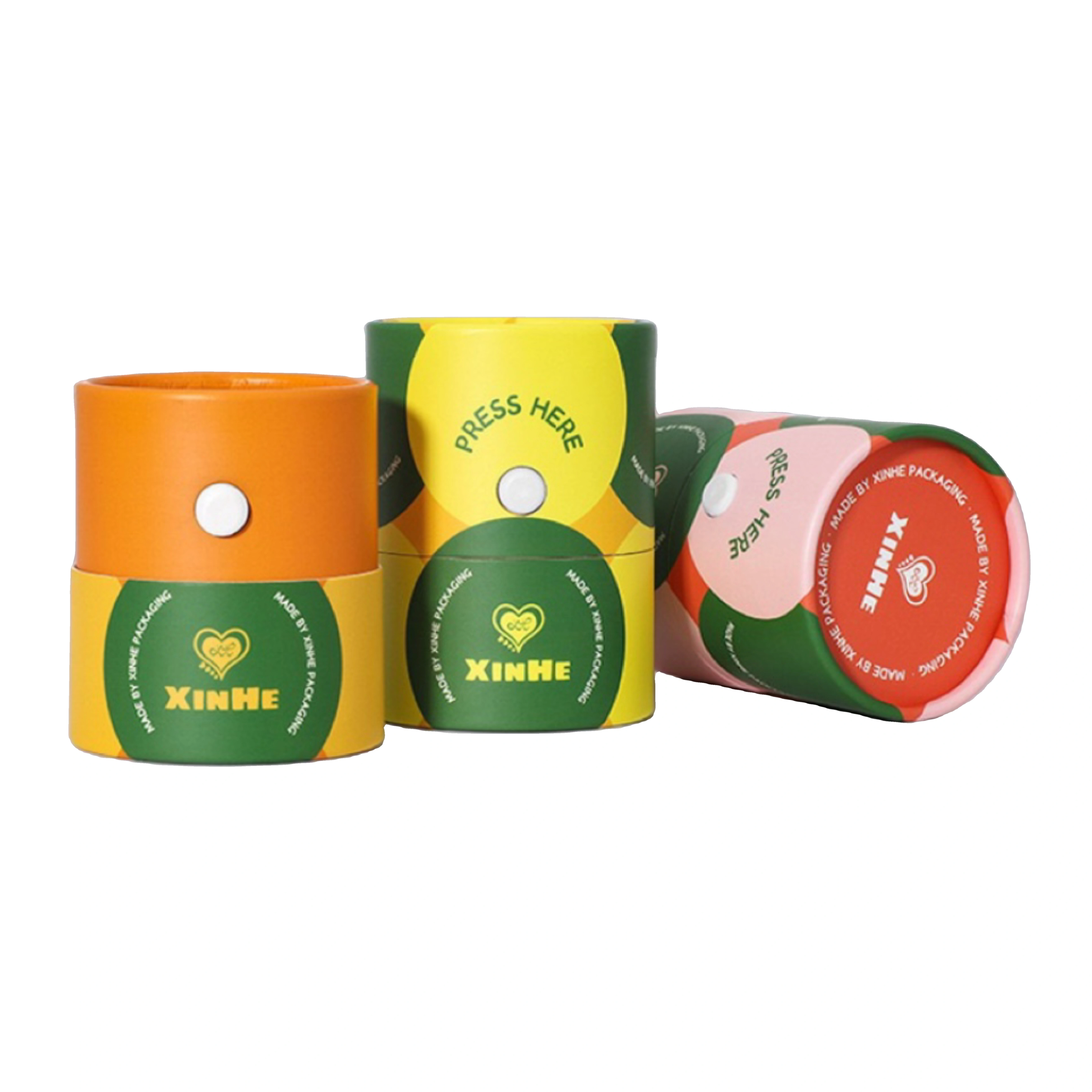 custom paper tube design with multiple tube sizes and structures